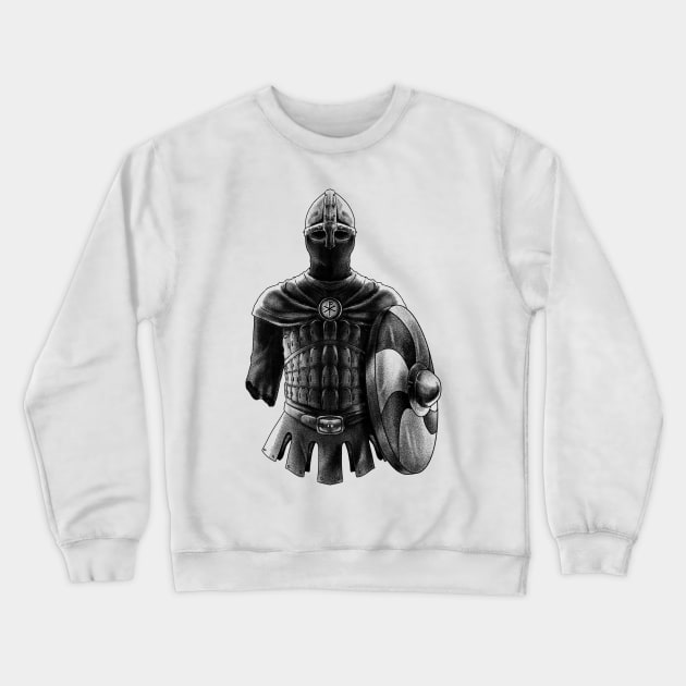 Varangian Vanguard: The Fierce Byzantine Elite Viking Guard Crewneck Sweatshirt by Holymayo Tee